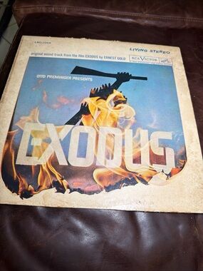 EXODUS Original Soundtrack Vinyl Album - RCA Victor